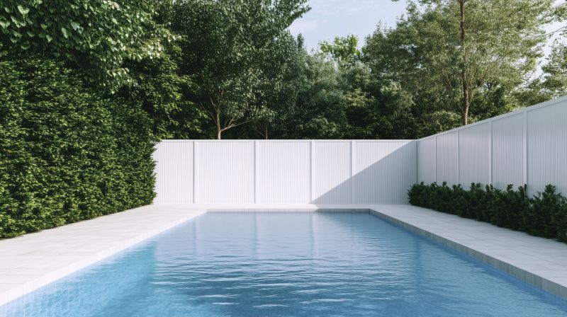 Products For Pool Fence Installations in use